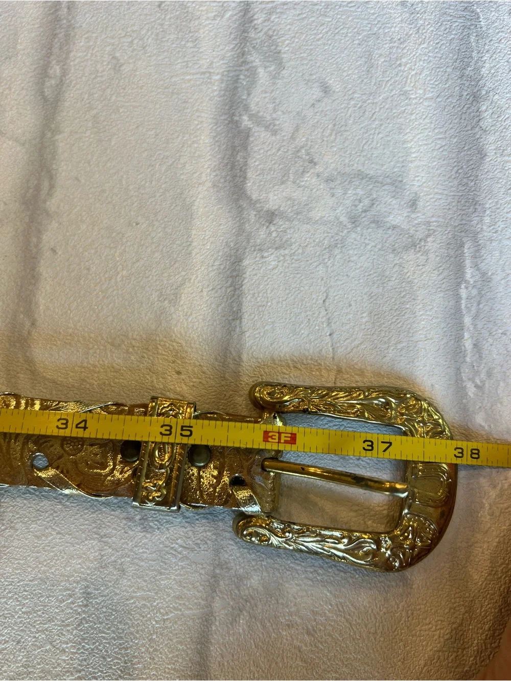 Vintage ornate tooled